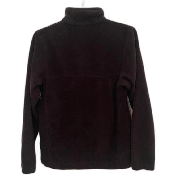 Columbia Jacket Fleece Zip Up Black Mens Size Small - Picture 6 of 6